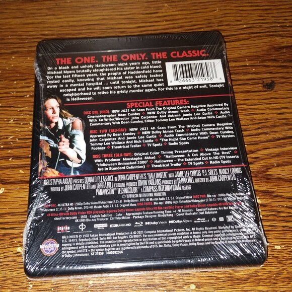 Halloween (4K Ultra HD, 2021, Canadian) Jamie Lee Curtis - Picture 2 of 3